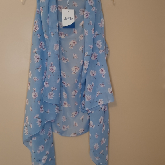 🚫‼️ SOLD ‼️ 🚫JOVIE CHIFFON CARDIGAN - Picture 6 of 6